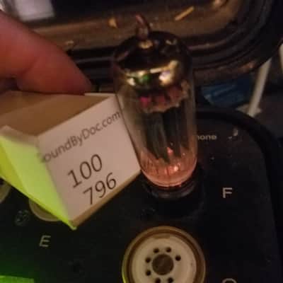 RCA 6CG7 tNOS AT1000 TESTED Vacuum Tube T1 blackplate dual triode 1954-1959 image 4