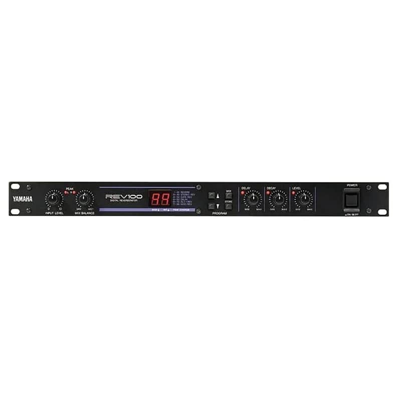 YAMAHA REV100 デジタルリバーブレーター ヤマハ reverb Yamaha REV100 Digital Reverberator | Reverb