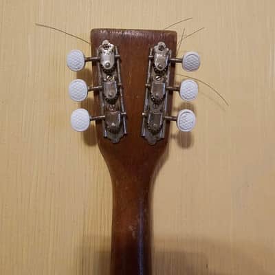 Balalayka Folk Instrument Hand Painted Ukrainian 6 String Village Balalaika image 4
