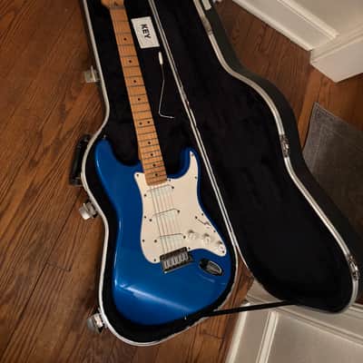 Fender RARE Strat Plus Lace Sensors TBX LSR Schallers 1995 - Electric Blue image 9