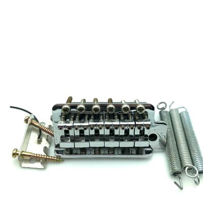 Stratocaster Style Tremolo/Vibrato Assembly Chrome image 1