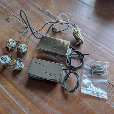 Fender Deluxe Telecaster Reissue Pickup Set With Control Harness Nickel EXCELLENT image 1