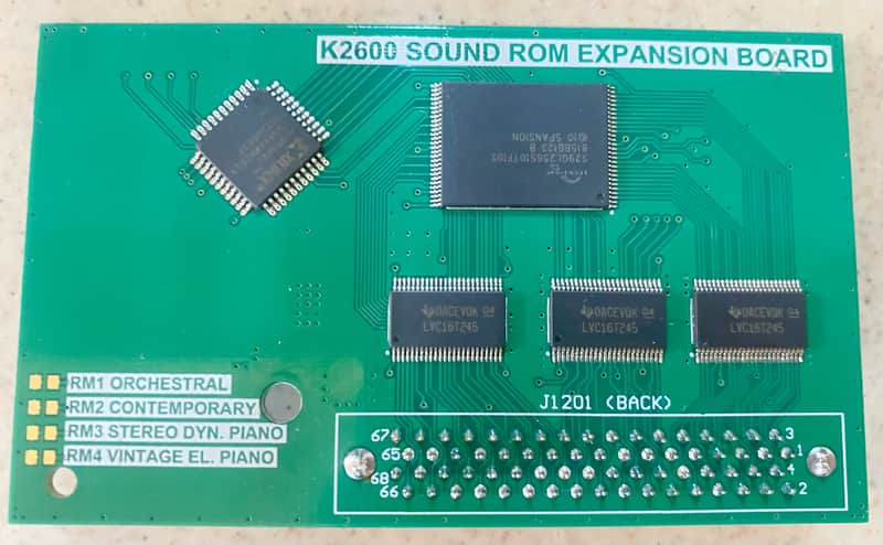 SOUND ROM option expansion for Kurzweil K2600 image 1