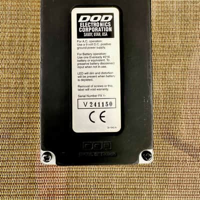 DOD Death Metal Distortion FX86B 1990s - Black image 11