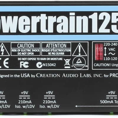 Pedaltrain PT-1250 Powertrain 1250 Multi Power Supply image 4