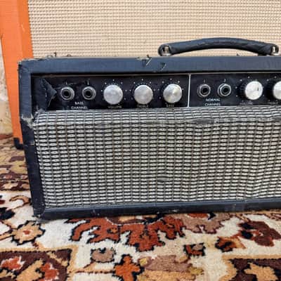 Vintage 1960s Selmer Treble N Bass 50 MKIII MK3 Valve Guitar Amplifier Players image 3