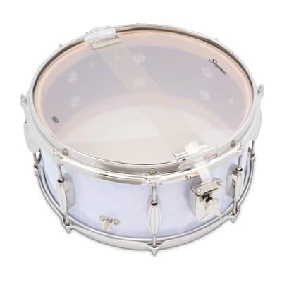 Slingerland Radio King Artist Snare Drum 14x6.5 White Marine Pearl image 5