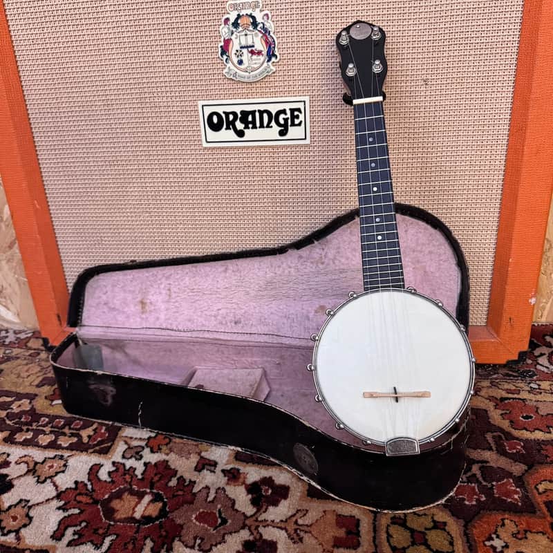 Vintage Antique 1920s Gibson 'The Gibson' UB Series Banjo Ukulele Banjolele OHSC image 1