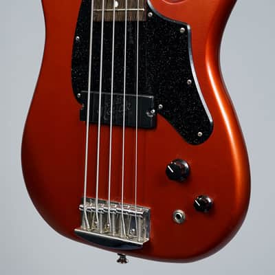 Serek Midwestern 2 5 String - Candy Orange Satin image 3