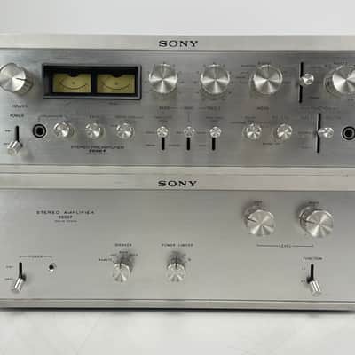 Sony - TA-2300F/TA-2000F - Pre/Power-Amplifier Set - Serviced (Cleaned) image 5
