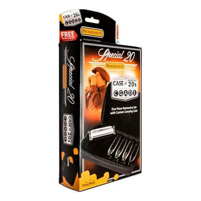 New Hohner Case of Special 20s Harmonica 5-Pack w/Free Bb Special 20 image 3