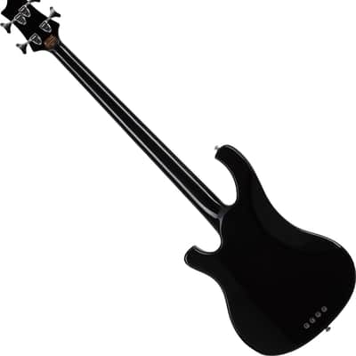 Schecter Stargazer-4 Electric Bass Gloss Black image 2
