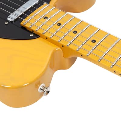 Vola Guitars Vasti MC Left Handed Butterscotch Blonde CLEARANCE SALE image 7