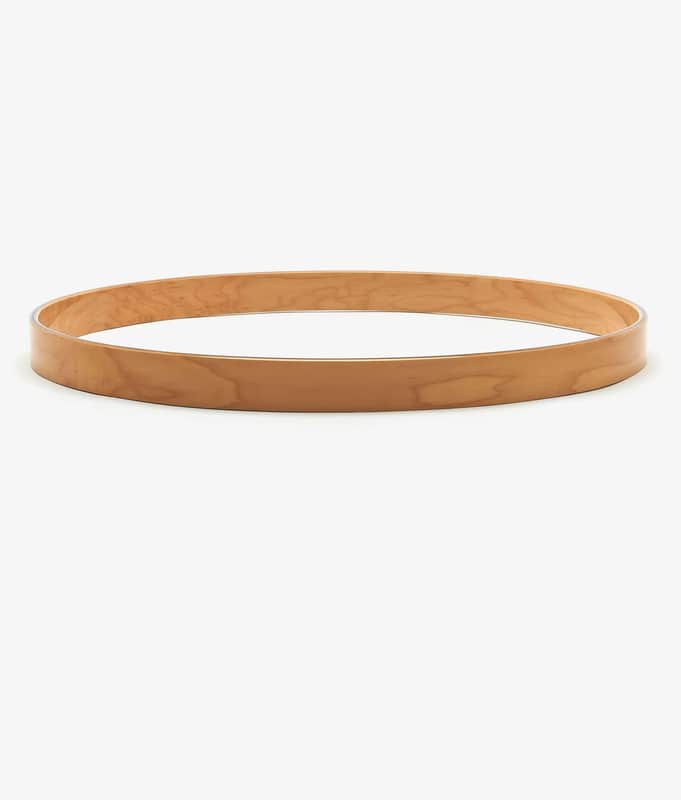 Gibraltar SC-20M 20in Natural Lacquer Maple Bass Drum Hoop image 1