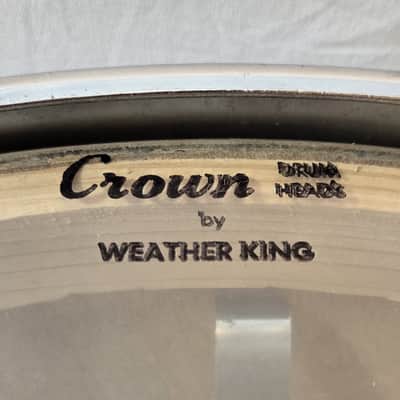 Crown Snare Drum MIJ 60s-70s - Red Sparkle image 10
