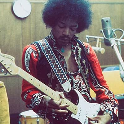 Ace Vintage Reissue Guitar Strap - Stained Glass (Jimi Hendrix / Jimmy Page Style) image 2