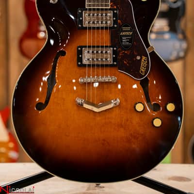 GRETSCH G2622 Streamliner Center Block Double-Cut with V-Stoptail Laurel Fingerboard Broad’Tron BT-3S Pickups Forge Glow image 1