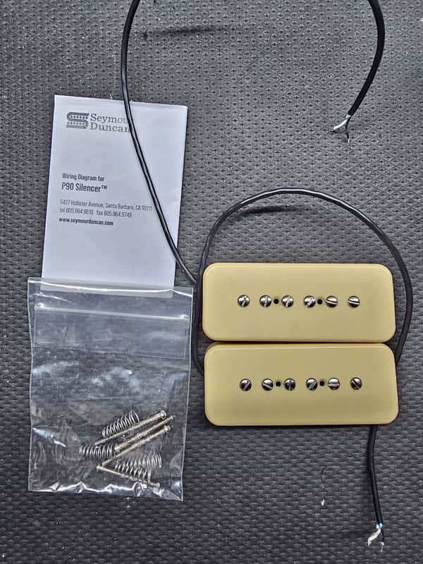 Seymour Duncan P90 Silencer Soapbar Set 2023 - Present - Cream Cover image 1