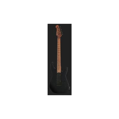 Harley Benton Fusion-III EMG HT Roasted SBK Matte Black image 2