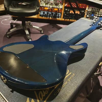 Crazy RARE Washburn USA Custom Shop AAA Quilt 10 Top Artist Guitar! 7 pickups & inputs! PRS style! image 22