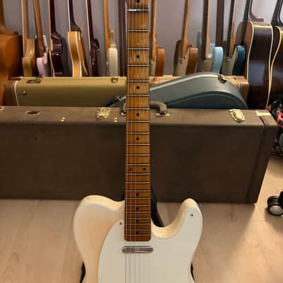 Vtt Relics Partscaster- MJT refin, Fender Jimmy Page pickups - White Blonde Nitro image 5