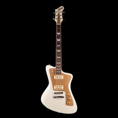 Pre Owned Baum Guitars Wingman Vintage White with OHSC image 2