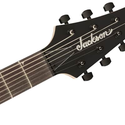 JS Series Rhoads JS22-7 RR HT, Amaranth Fingerboard, Satin Black image 2