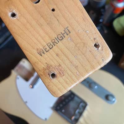 Fender Telecaster 1973 Original Blonde White image 24