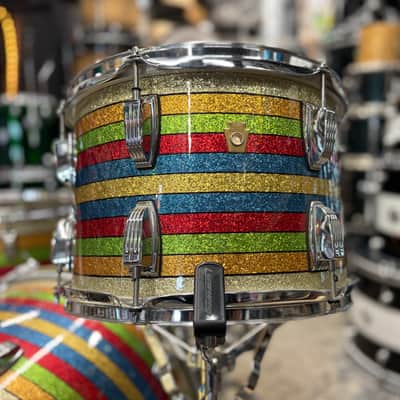 Ludwig Classic Maple 13-16-22 w/ Snare - Salesman Sparkle image 6