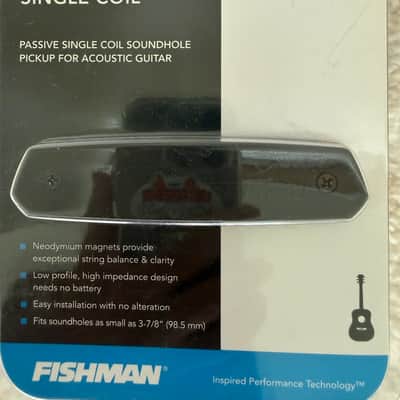 Fishman PRO-NEO-D01 Passive Single-Coil Soundhole Pickup 2010s - Black image 2