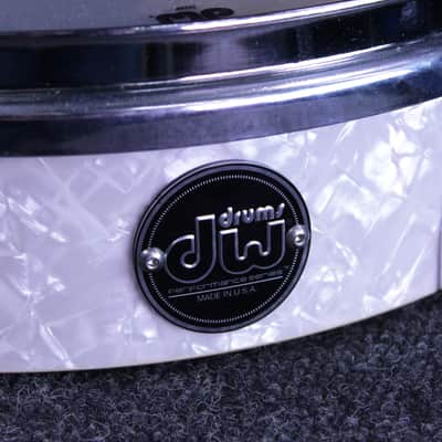 DW Performance Series Low Pro Snare 12X3 - White Marine Pearl image 2