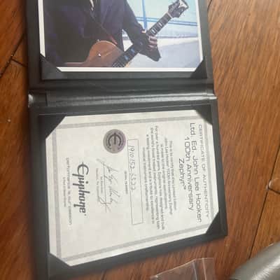 DEMO VIDEO Epiphone John Lee Hooker Signature 100th Anniversary Zephyr Outfit 2019 (US Customers Tax included in shipping price) image 12