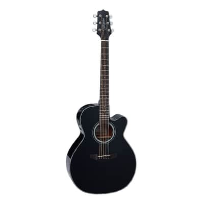 Takamine GN30CEBLK NEX Cutaway Acoustic/Electric Guitar - Black image 2