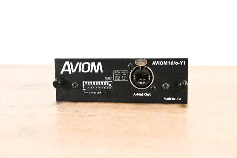 Aviom 16/o-Y1 A-Net Card for Yamaha Digital Products CG014TV image 1