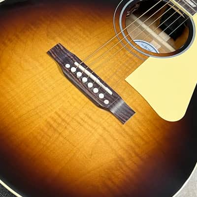 2025 Gibson Les Paul Parlor Acoustic-Electric Guitar Vintage Sunburst image 3