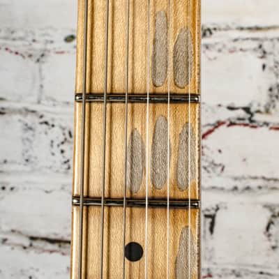 Fender - Custom Shop 1954 Journeyman Relic® Telecaster® Electric Guitar - 1-Piece Rift Sawn Maple Neck Fingerboard - Aged Nocaster® Blonde - with Deluxe Hardshell Case - x7541 (9236091068-1) image 20