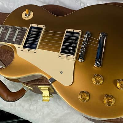 NEW ! Gibson Les Paul 50's Standard Gold Top - Left Handed - Authorized Dealer - Only 9.2 lbs - G07175 image 3