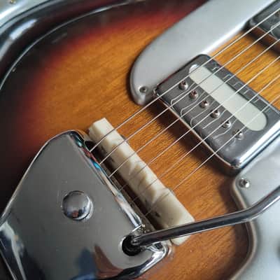 1960's Guyatone Japan LG-70 / Ibanez 1860 Electric Guitars (Matching Pair) image 3