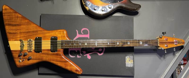 Alembic Exploiter fretless Koa image 1