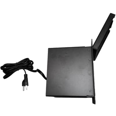 MCSPROAUDIO Recessed Stage Floor Box with Passthrough Connectors - 4 XLR Female, 1 XLR Male, 1 Ethernet, 2 USB, Duplex AC image 3