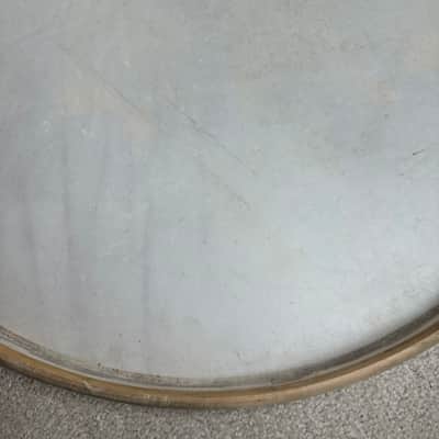 Slingerland Vintage Radio King 24” Genuine Calf Skin Bass Drum Head Lot #2 40s - Calfskin image 14