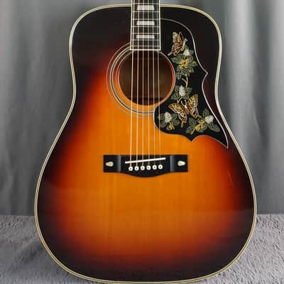 Yamaha L-8S Jumbo Acoustic Guitar MIJ Japan Vintage Sunburst w/ Original Hard Case image 2