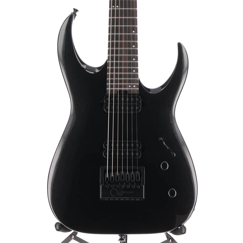 Jackson Pro Series Signature Misha Mansoor Juggernaut ET7, Ebony Fingerboard, Metallic Black (U12) (07722)