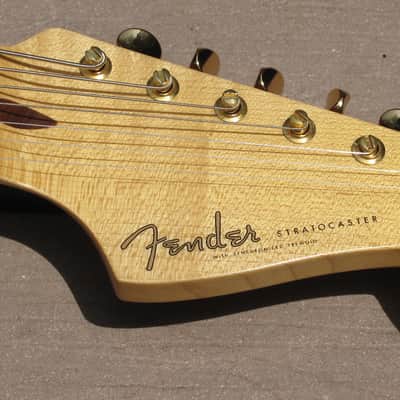 Fender 7 string custom shop prototype 2010 surf green metal flake 1of 4 image 13