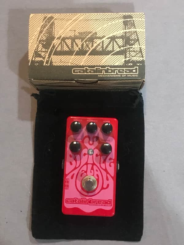 Catalinbread Bicycle Delay 2010s - Pink image 1