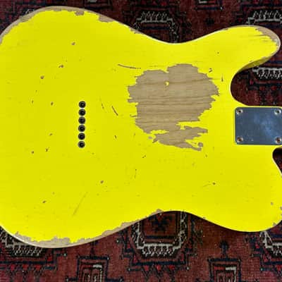 Fender Custom Shop '52 Heavy Relic Telecaster 2013 Graffiti Yellow image 12