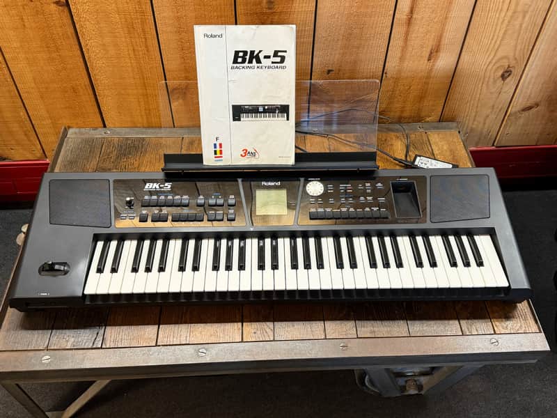 Roland BK-5 61-Key Backing Keyboard 2012 - Present - Black image 1