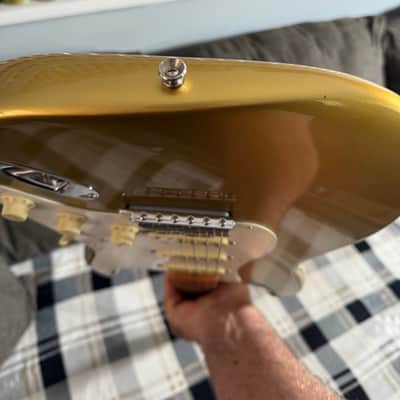 Fender American Original 50s Stratocaster guitar Aztec gold image 19