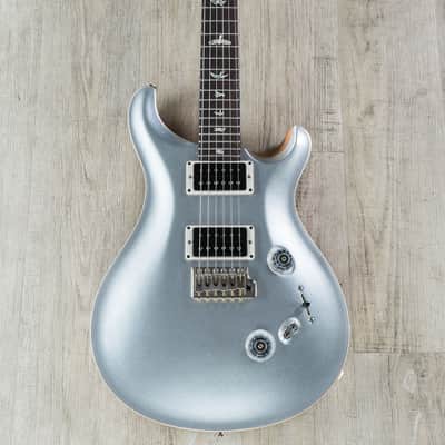 PRS Paul Reed Smith Custom 24-08 Electric Guitar Platinum Metallic Natural Back image 3