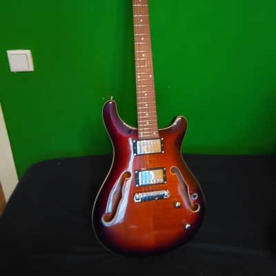 Harley Benton CST-24HB Tortoise Flame 2024 - Red Flame image 2